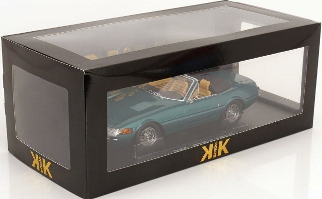 KKDC180613 KK scale 1:18 Ferrari 365 GTS Daytona Cabrio 1st Series 1969 Green Metallic