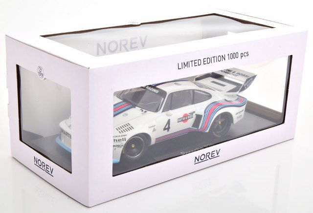 187480 NOREV 1:18 Porsche 935 Winner 6h Watkins Glen 1976 Stommelen Schurti Martini MODELISSIMO