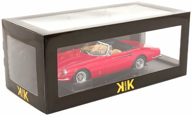 KKDC180053 KK scale 1:18 Ferrari 365 California Spider 1966 Red