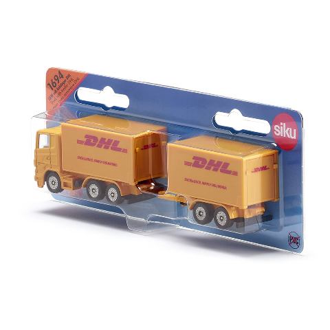 SK1694 SIKU DHL Truck with Trailer