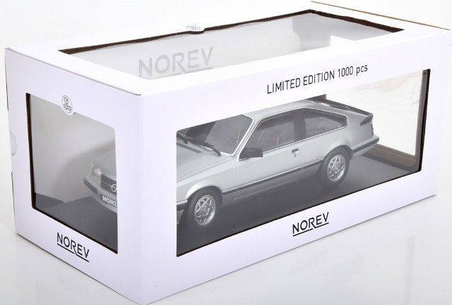 183640 NOREV 1:18 Scale Opel Monza 3.0i 1985 Silver MODELISSIMO Custom Order
