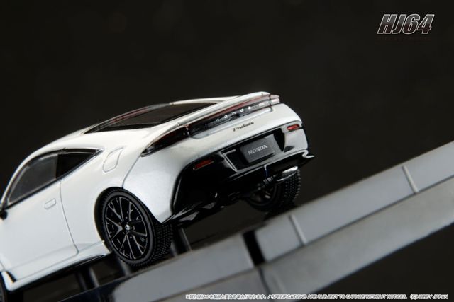 HJ641085W Hobby Japan 1:64 Honda Prelude 2025 Moonlit White Pearl