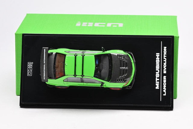 IHCM 1:64 Mitsubishi Lancer Evo IX (Malaysia Exclusive) Parrot Green
