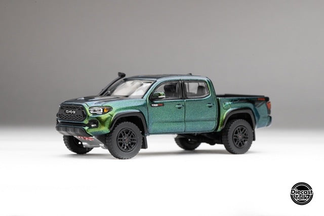 DTGSPC10 GCD Gaincorp Products 1:64 Toyota Tacoma TRD PRO Magic Green DiecastTalk Custom Edition