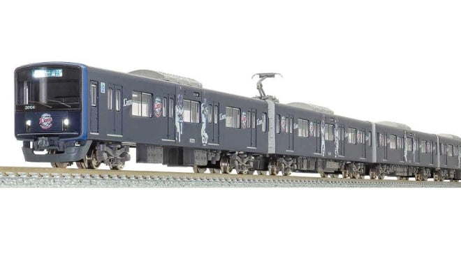 50722 Greenmax Seibu 20000 series (20104 formation, third generation L-train, 2022 season specification) 10-car set (with motor)
