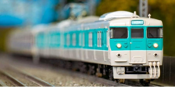 50733 Greenmax N gauge JR 113 series 7700 type (40N body improvement car, Obama line color + updated color) 8-car set (with power)