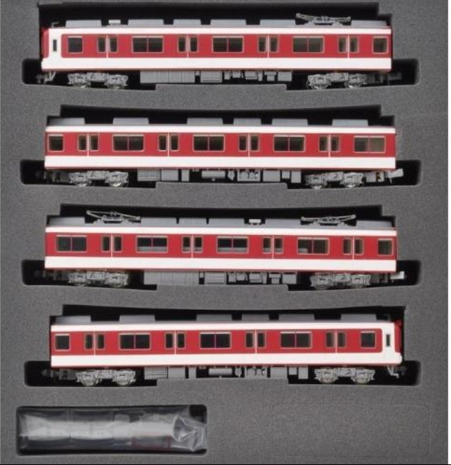 OP2610-1 Osaka Plastic Model GREENMAX 1/150 Kintetsu 2610 Series (Updated Car, New Paint) Distributed Roof Air-Conditioned Car (Powered) 4-Car Set