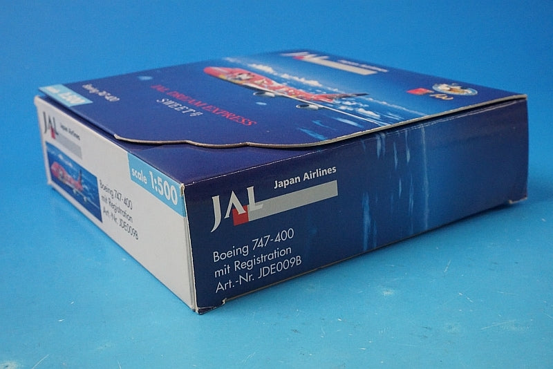 1:500 B747-400 JAL Dream Express Suite JA8904 JDE009B Herpa airplane model
