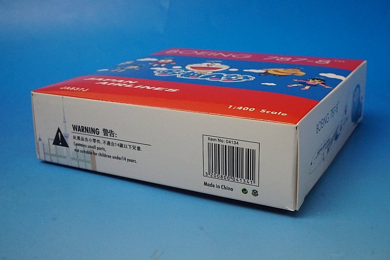 1:400 B787-8 JAL Doraemon Jet JA837J 04134 Phoenix airplane model
