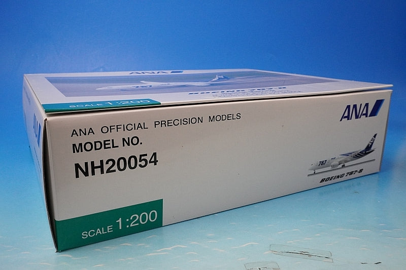 1:200 B787-8 ANA Special Marking Wing Ground Posture JA801A NH20054 ANA Airplane model