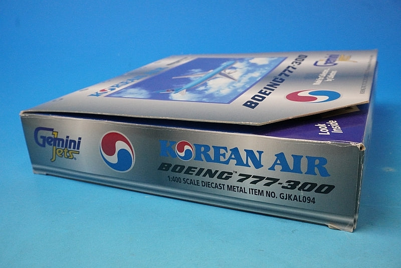 1:400 B777-300 Korean Air HL7533 GJKAL094 Gemini airplane model