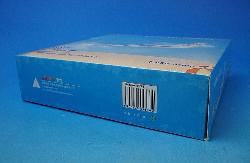 1:400 A380-800 ANA FLYING HONU Lani Blue JA381A 04386 Phoenix airplane model