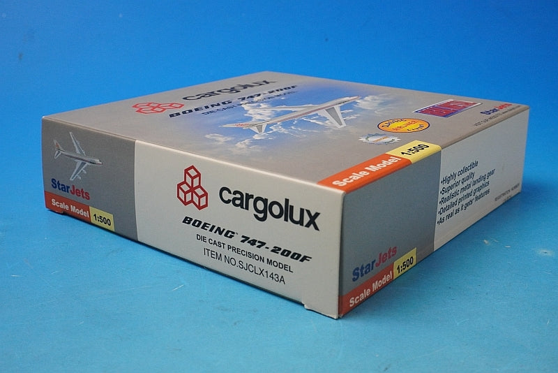 1:500 Airbus B747-200F Cargolux LX-ECV SJCLX143A StarJets airplane model
