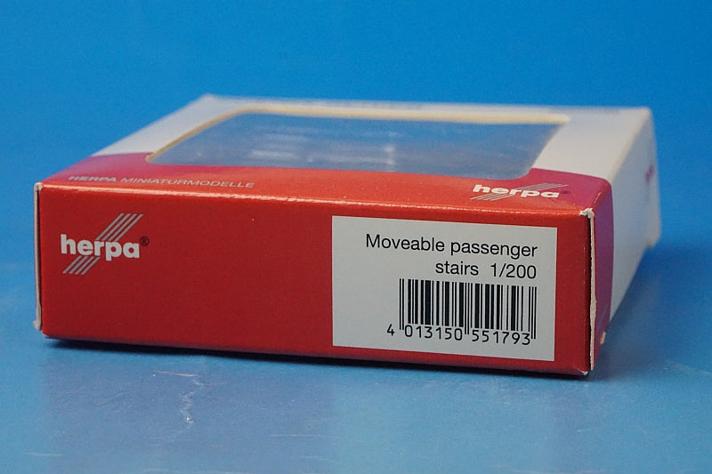 1:200 Airport Diorama Accessory Boarding ramp car Large aircraft available B747 etc. 551793 Herpa airplane model