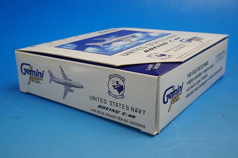 1:400 C-40 USN United States Navy #RY-831 GJUSN295 Gemini airplane model