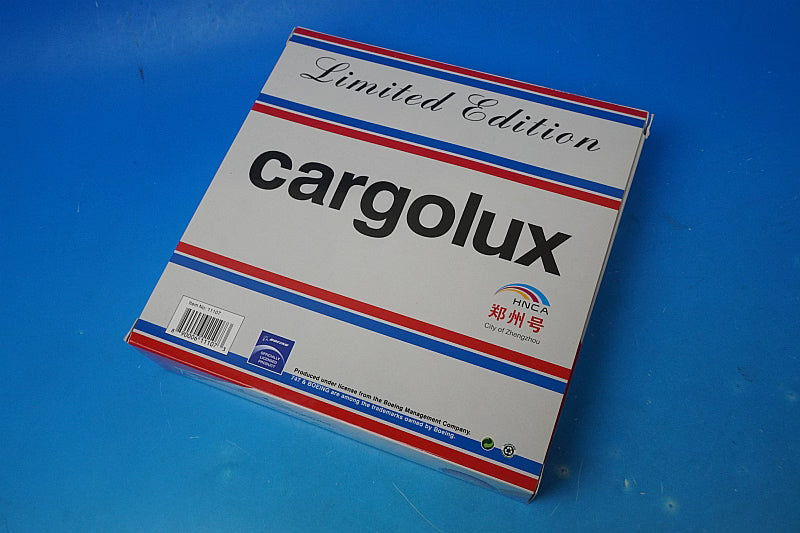 1:400 B747-8F Cargolux Zhengzhou:City of Zhengzhou LX-VCJ 11107 Phoenix airplane model