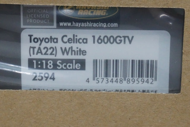 1:18 ignition model IG2594 Toyota Celica 1600GTV (TA22) White