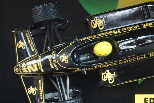 1:43 MINICHAMPS Lotus 97T Renault Turbo 1985 A. Senna #12 ASC No.9 JPS specification 10074