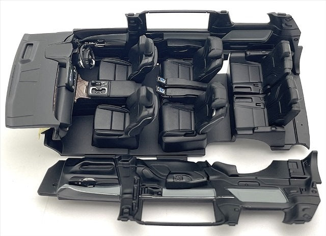 KS03924Q KYOSHO 1:43 Lexus LM 500h (Sonic Quartz 6-Seater Black)