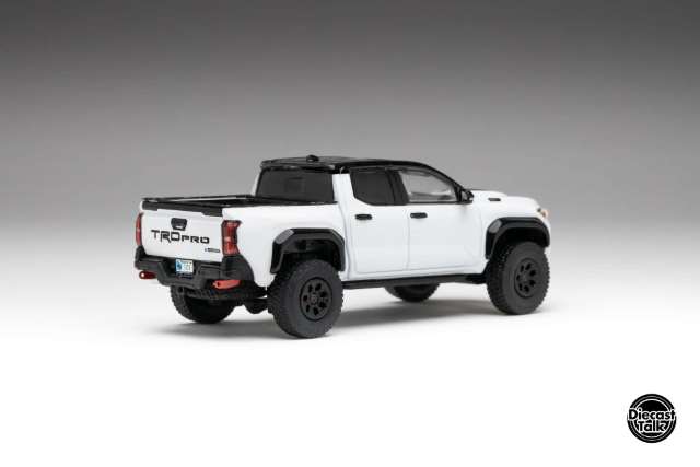DTG0039-WH GCD Gaincorp Products 1:64 Toyota Tacoma TRD PRO ICE CAP WHITE DiecastTalk Custom Order