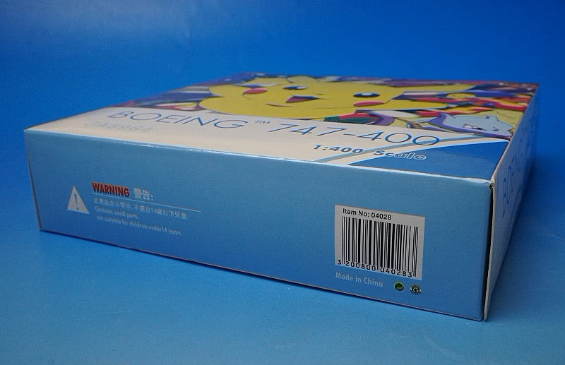 1:400 B747-400 ANA Pokemon Jet 1999 JA8964 04028 Phoenix airplane model