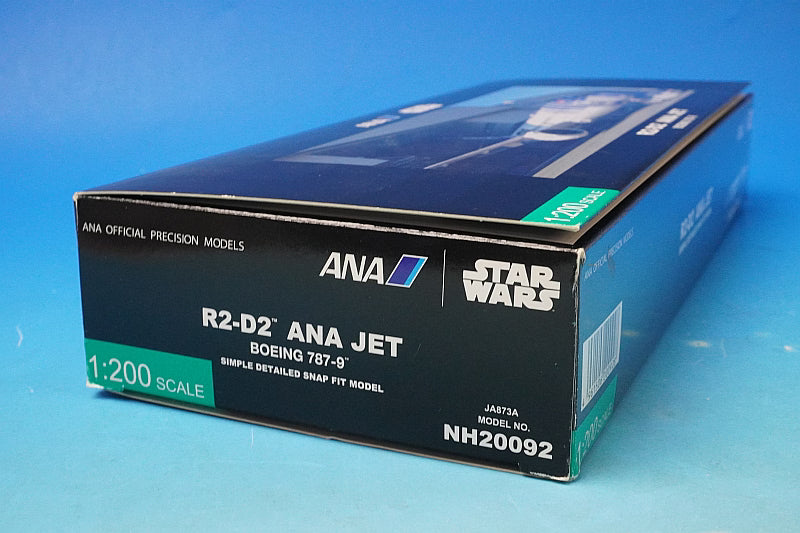 1:200 B787-9 ANA STAR WARS R2-D2 Jet JA873A NH20092 ANA No blister no box airplane model
