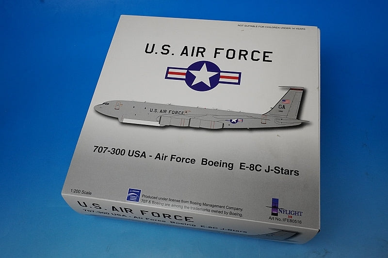 1:200 E-8C 707-300 Joint Stars USN Robinson Field #95-0121 IFE80516 INFLIGHT airplane model