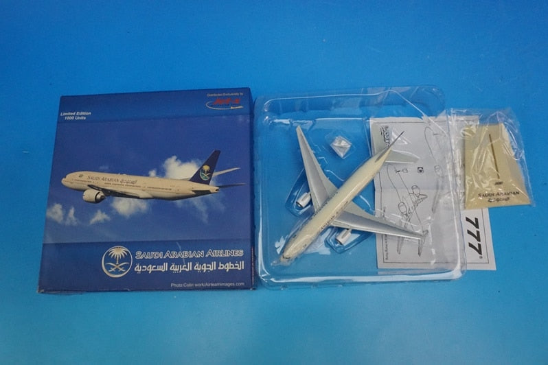 1:400 B777-268 Saudi Arabia HZ-AKI JX087 Jet-x airplane model