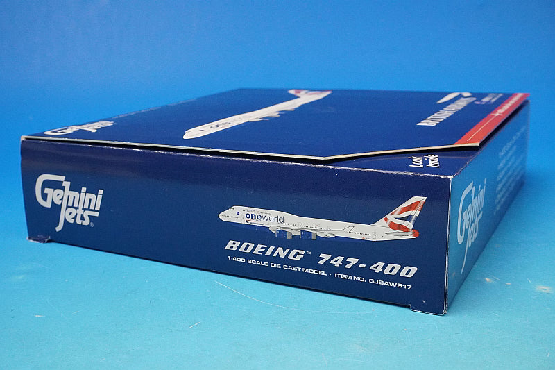 1:400 B747-400 British Airways Oneworld G-CIVP GJBAW917 Gemini