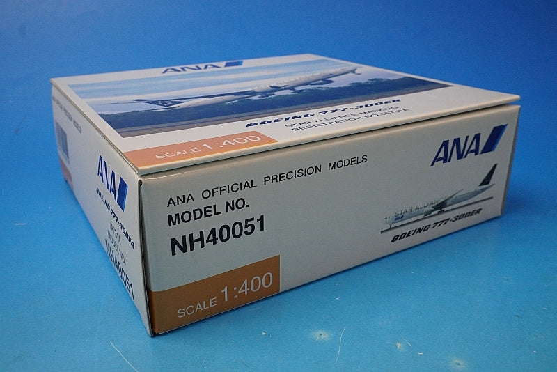 1:400 B777-300ER ANA Star Alliance JA731A NH40051 ANA airplane model