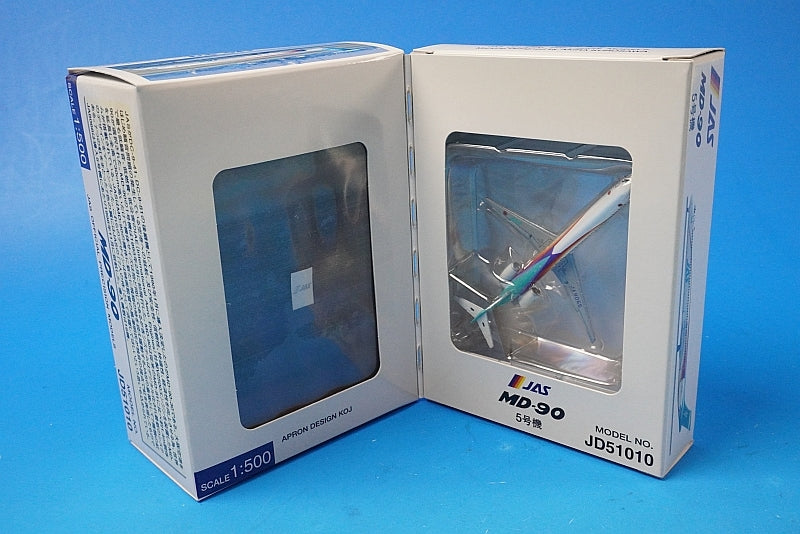 1:500 MD-90 JAS Akira Kurosawa Unit 5 JA8066 JD51010 JALUX airplane model