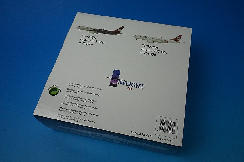 1:200 B737-800 Delta SkyTeam N3765 IF7380611 INFLIGHT airplane model
