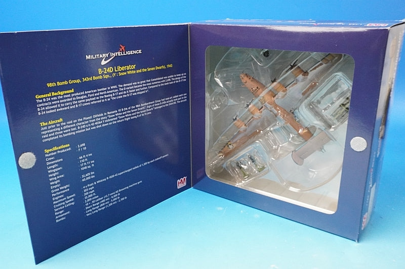 1:144 B-24D Liberator US Army Snow White HA9100 Hobby Master airplane model