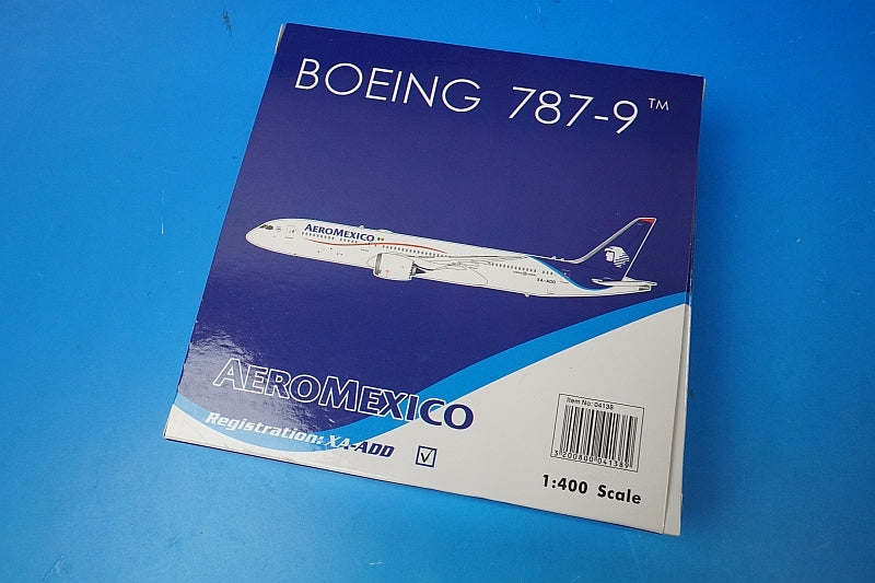 1:400 B787-9 Aeromexico XA-ADD 04138 Phoenix airplane model