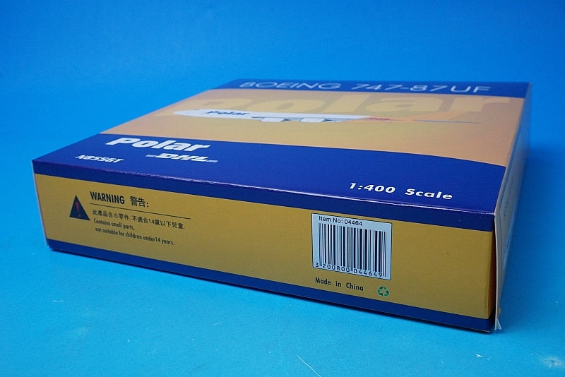 1:400 B747-87UF Polar Air Cargo DHL N855GT 04464 Phoenix airplane model