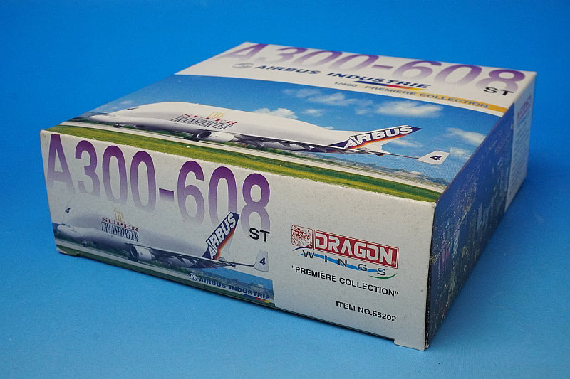1:400 A300-608ST Airbus Industrie Beluga #4 F-GSTD 55202 Dragon airplane model