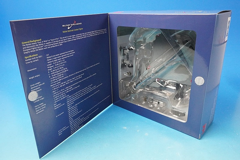 1:72 Rafale C French Air Force Operation Champagne 2015 Includes Storm and Shadow Missiles HA9606 Hobby master airplane model