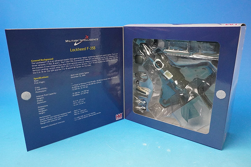 1:72 F-35B Lightning II US Marine Corps Beast Mode VMFA-542 Tigers Black Death HA4622b Hobby Master airplane model
