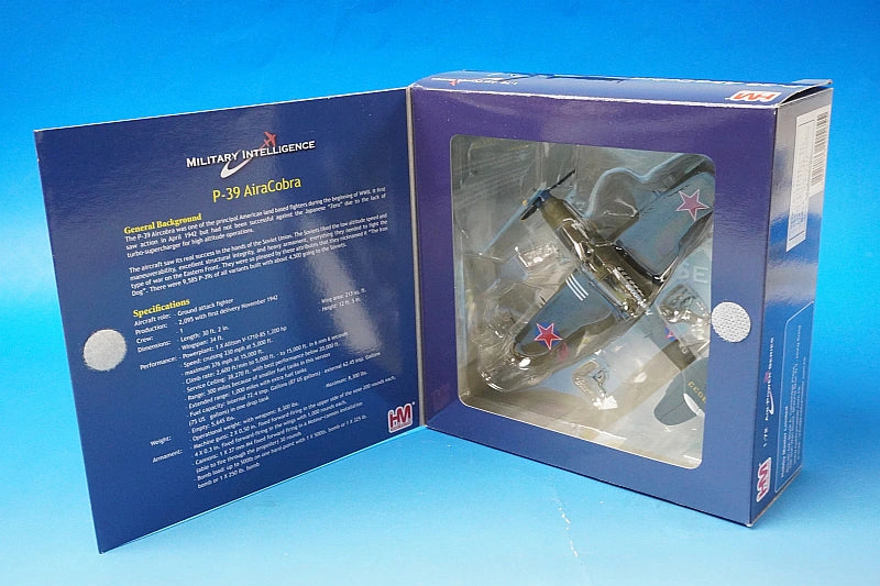 1:72 P-39N Airacobra Soviet Air Force 100th Guards Fighter Regiment Major Ivan Ilyich Babak's aircraft White No. 01 HA1715 Hobby Master airplane model