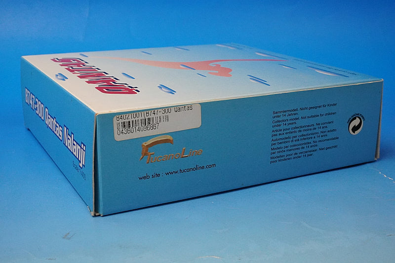 1:400 B747-300 Qantas "Nalanji Dreaming" VH-EBU 84021001 Tucano Line