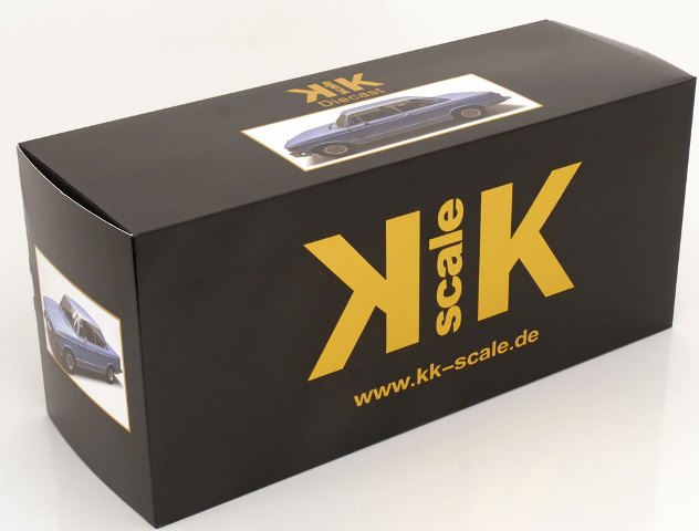 KKDC120082 KK scale 1:12 BMW 2002 1 Series 1971 Light Blue Metallic