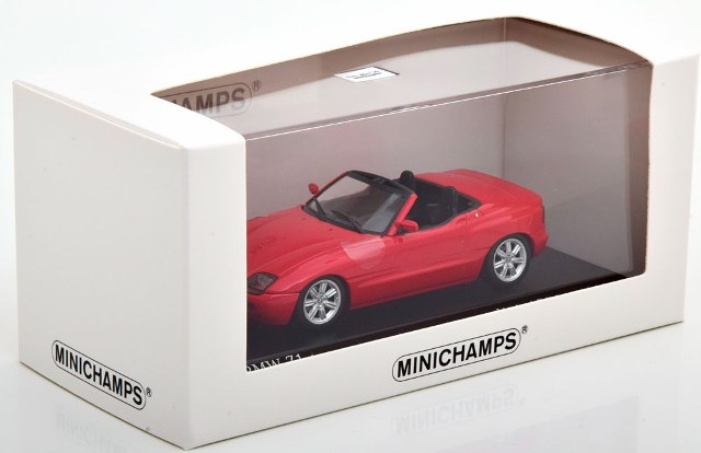 943 020103 MINICHAMPS 1:43 BMW Z1 E34 Roadster 1991 red
