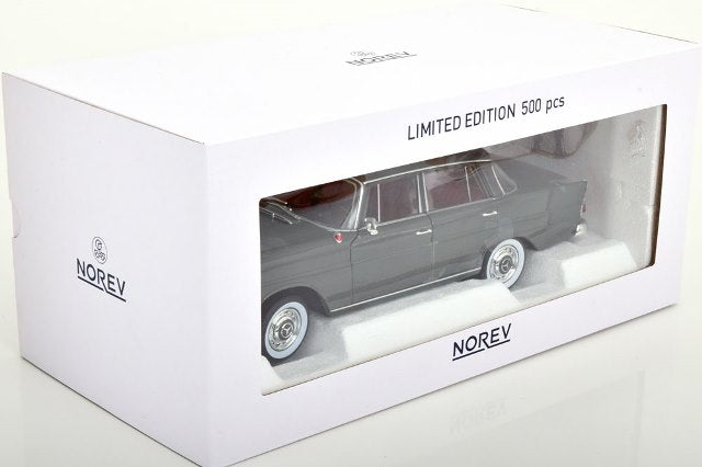 183798 NOREV 1:18 Mercedes 190D W110 1964 Gray MODELISSIMO Custom Order