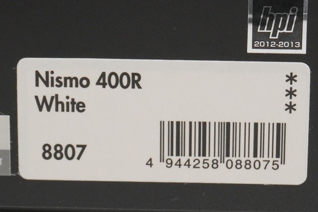 1:43 HPI 8807 Nissan Nismo 400R White model car