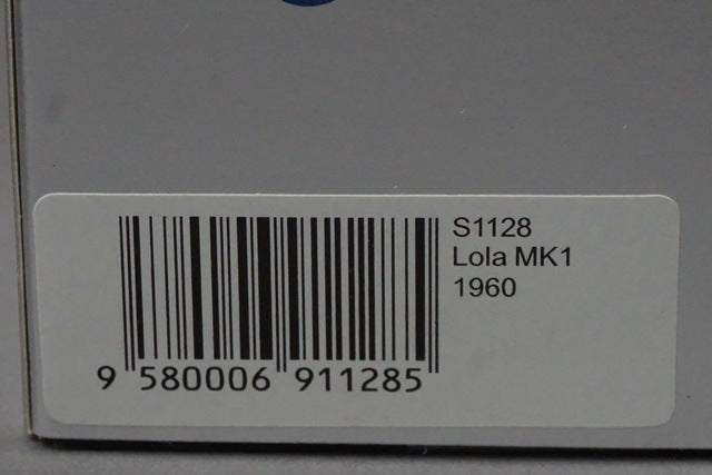 1:43 SPARK S1128 Lola MK1 1960 model car