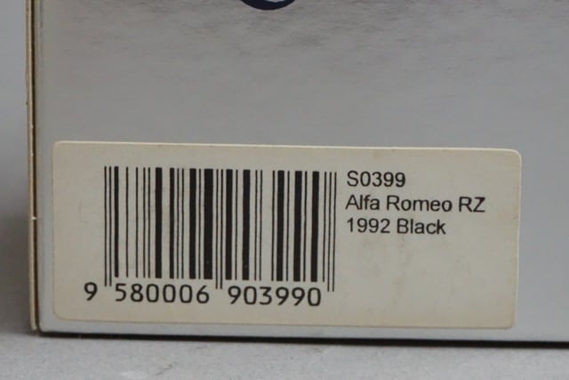 1:43 Spark S0399 Alfa Romeo RZ 1992 model car