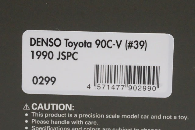 1:43 ignition model IG0299 Denso Toyota 90C-V JSPC 1990 #39