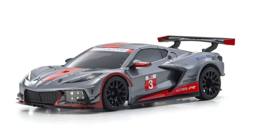 MZP244GMR MINI-Z KYOSHO ASC MR04W-MM Chevrolet Corvette C8.R Gunmetal Red