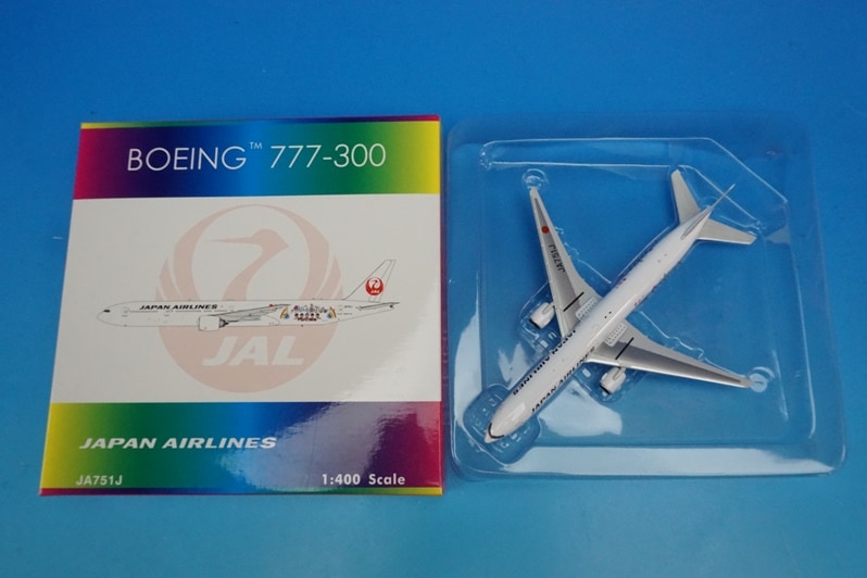 1:400 B777-300 JAL Arashi Jet FlyTo2020 Olympic JA751J 04087 Phoenix airplane model