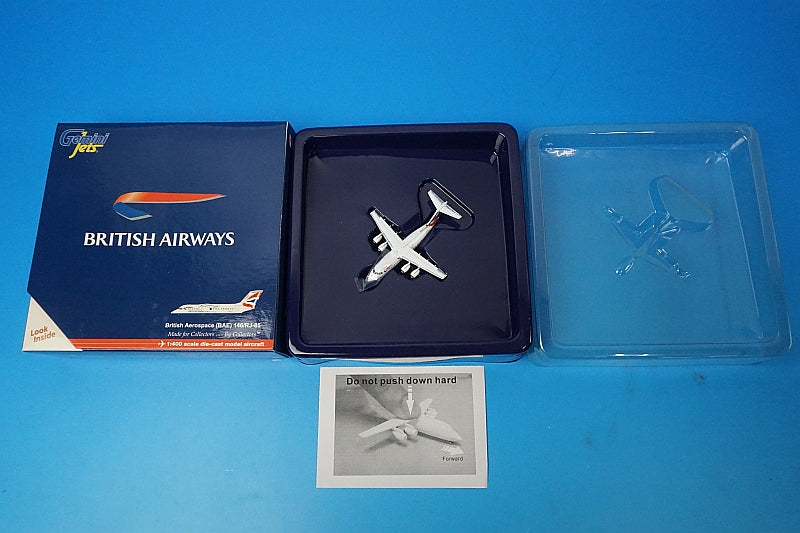 1:400 British Airways Aerospace BAE 146/RJ-85 British G-GNTZ GJBAW678 Gemini